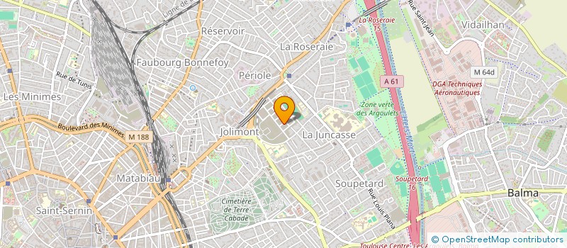 localisation de l'entreprise MONSIEUR THIBAUD AGUETTAZ à TOULOUSE