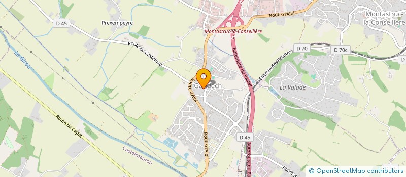 localisation de l'entreprise MONSIEUR THIBAUD ANE  GARIDECH