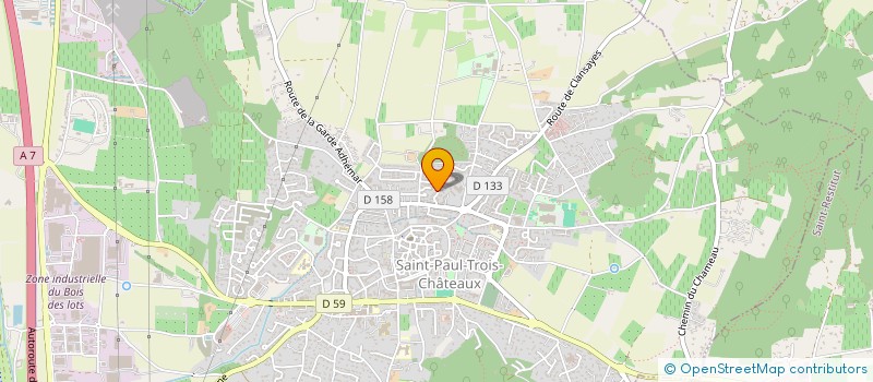 localisation de l'entreprise MONSIEUR THIBAUD ARNOUX  SAINT-PAUL-TROIS-CHATEAUX