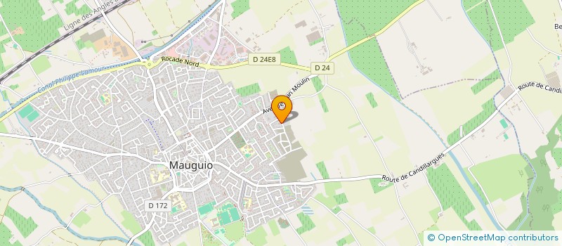 localisation de l'entreprise MONSIEUR THIBAUD AUDRY  MAUGUIO