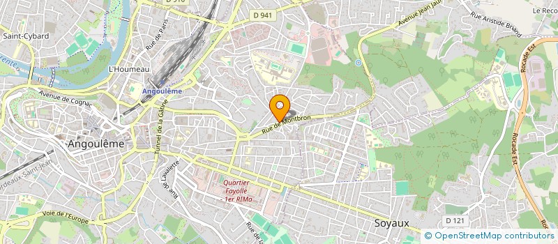 localisation de l'entreprise MONSIEUR THIBAUD BALAHY à ANGOULEME