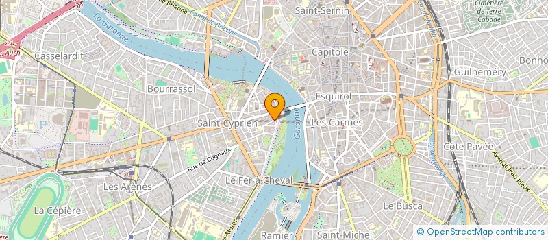localisation de l'entreprise MONSIEUR THIBAUD BARBARA DE LABELOTTERIE DE BOISSESON à TOULOUSE
