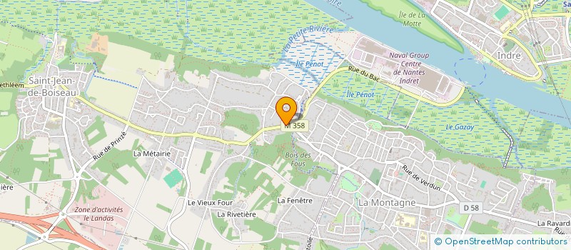 localisation de l'entreprise MONSIEUR THIBAUD BARDY  SAINT-JEAN-DE-BOISEAU