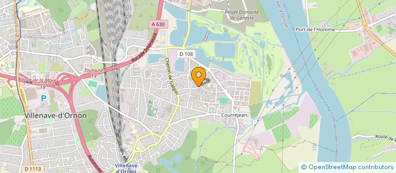 localisation de l'entreprise MONSIEUR THIBAUD BATY  VILLENAVE-D'ORNON