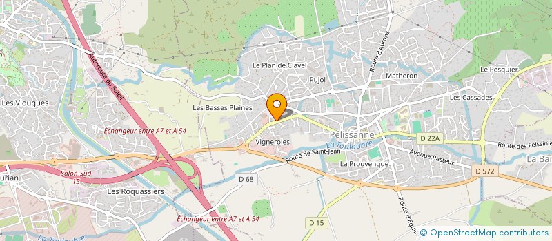 localisation de l'entreprise MONSIEUR THIBAUD BIRAN  PELISSANNE