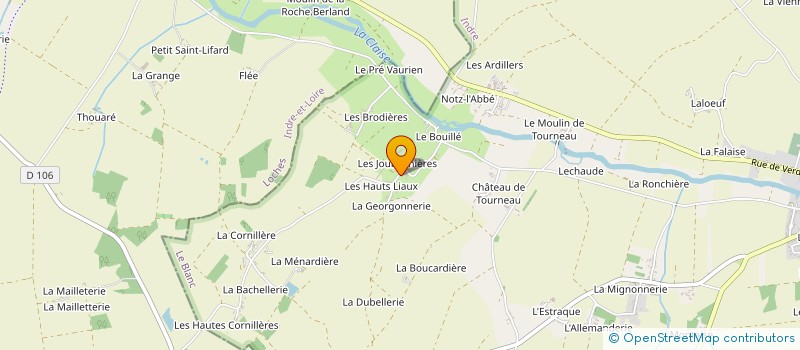 localisation de l'entreprise MONSIEUR THIBAUD BOIS à MARTIZAY
