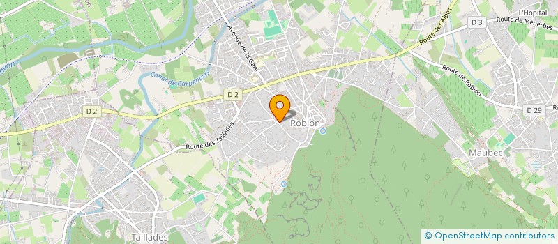 localisation de l'entreprise MONSIEUR THIBAUD BOUCHET  ROBION