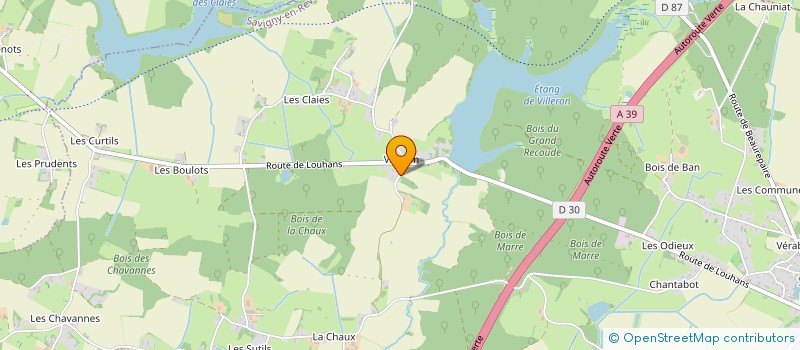 localisation de l'entreprise MONSIEUR THIBAUD BOUILLET  SAVIGNY-EN-REVERMONT