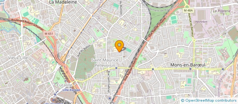 localisation de l'entreprise MONSIEUR THIBAUD BRILLOUET à LILLE
