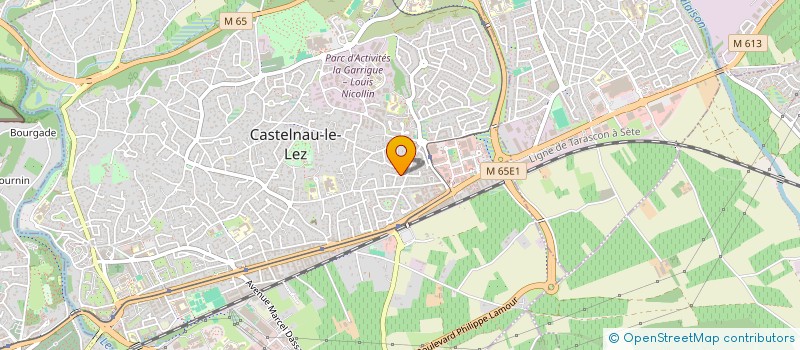 localisation de l'entreprise MONSIEUR THIBAUD CAREMOLI à CASTELNAU-LE-LEZ