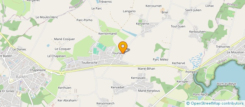 localisation de l'entreprise MONSIEUR THIBAUD CARRE  BADEN