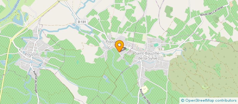 localisation de l'entreprise MONSIEUR THIBAUD CHAUVIN-BUTHAUD  POPIAN