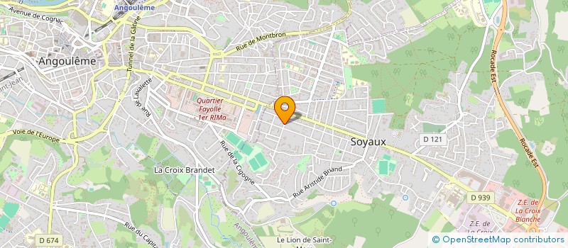 localisation de l'entreprise MONSIEUR THIBAUD CHEVALEYRE à SOYAUX