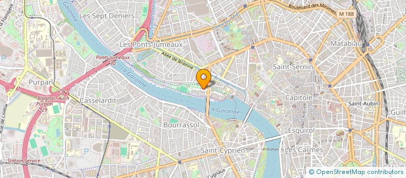 localisation de l'entreprise MONSIEUR THIBAUD CONVERT à TOULOUSE