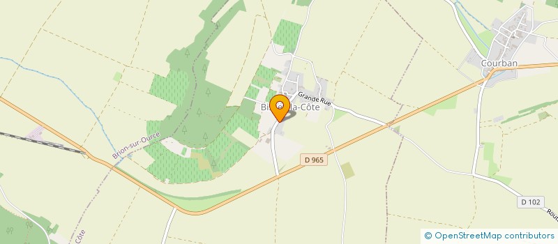 localisation de l'entreprise MONSIEUR THIBAUD CORON à BISSEY-LA-COTE