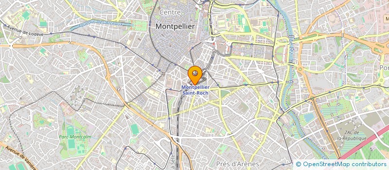 localisation de l'entreprise MONSIEUR THIBAUD DE MEYER à MONTPELLIER