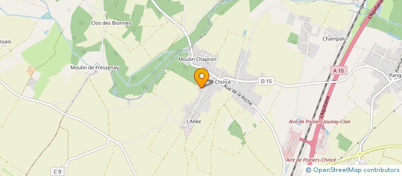 localisation de l'entreprise MONSIEUR THIBAUD DESCHAMPS à JAUNAY-MARIGNY