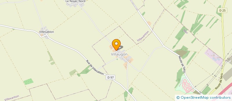 localisation de l'entreprise MONSIEUR THIBAUD DUBOIS  MER