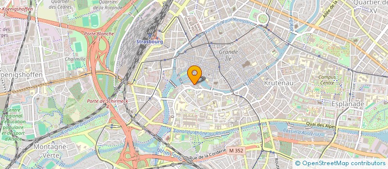 localisation de l'entreprise MONSIEUR THIBAUD DUPUY  STRASBOURG