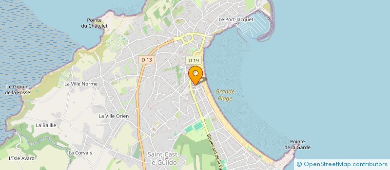 localisation de l'entreprise MONSIEUR THIBAUD DUTAY à SAINT-CAST-LE-GUILDO