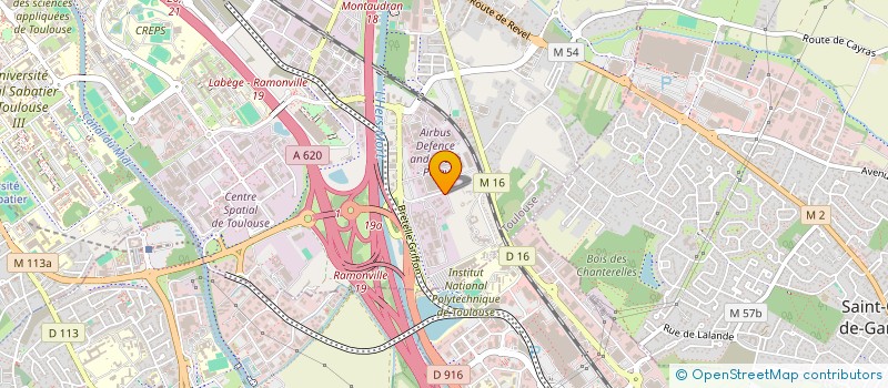 localisation de l'entreprise MONSIEUR THIBAUD FLAMENT  TOULOUSE