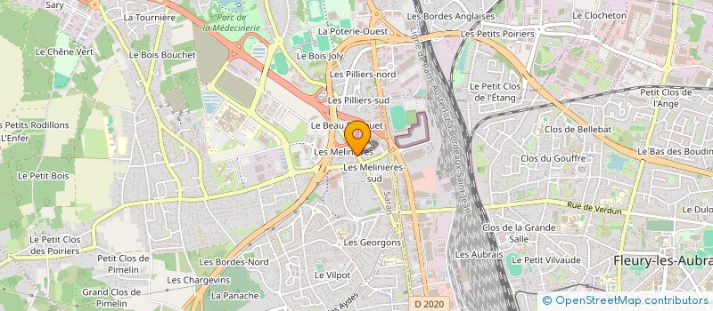 localisation de l'entreprise MONSIEUR THIBAUD FRICHET à SARAN