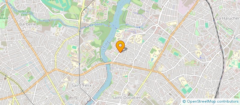 localisation de l'entreprise MONSIEUR THIBAUD GENET  NANTES