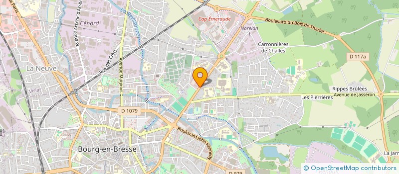 localisation de l'entreprise MONSIEUR THIBAUD GILLOT à BOURG-EN-BRESSE