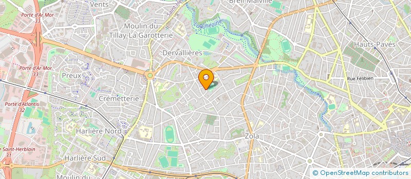 localisation de l'entreprise MONSIEUR THIBAUD GIRARD  NANTES