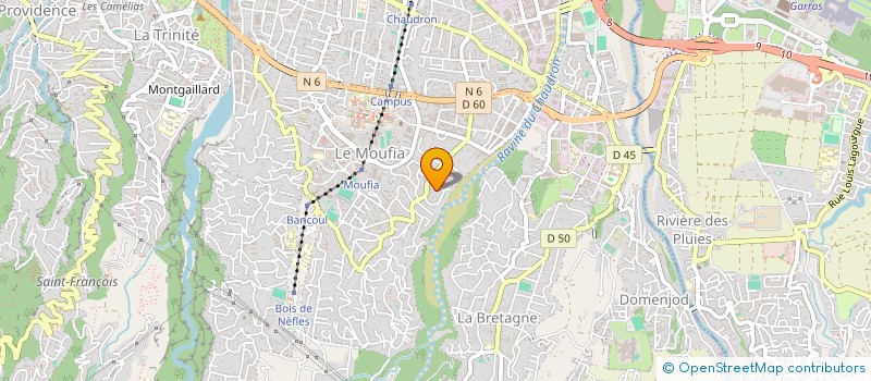 localisation de l'entreprise MONSIEUR THIBAUD GONZALEZ à SAINT-DENIS
