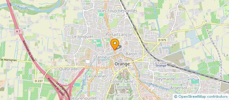 localisation de l'entreprise MONSIEUR THIBAUD GREAL  ORANGE