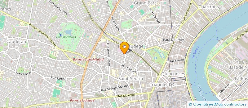 localisation de l'entreprise MONSIEUR THIBAUD GRELIER  BORDEAUX