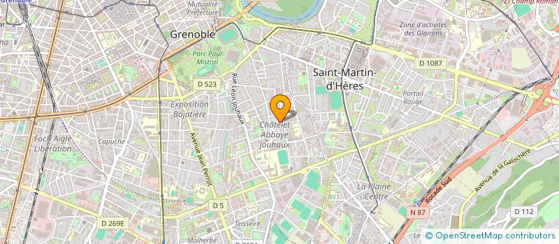 localisation de l'entreprise MONSIEUR THIBAUD GRIEBEL  VAULNAVEYS-LE-HAUT