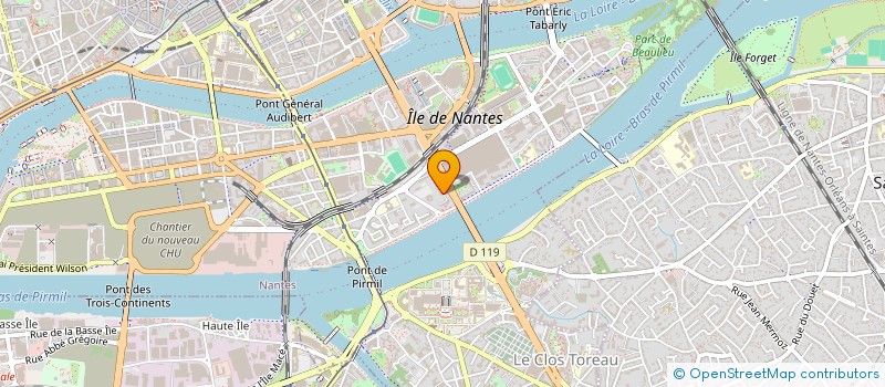 localisation de l'entreprise MONSIEUR THIBAUD GUENODEN à NANTES