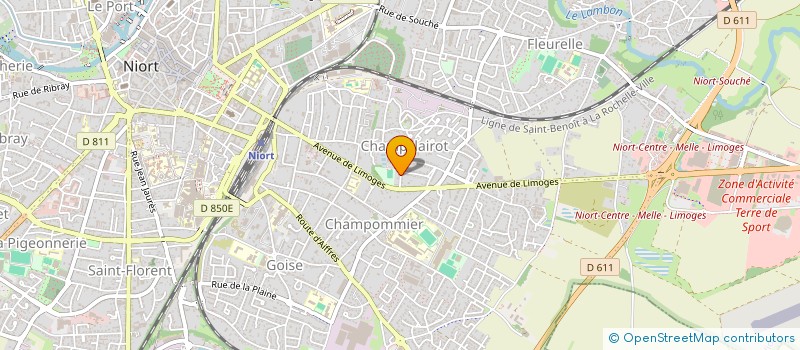 localisation de l'entreprise MONSIEUR THIBAUD HEREM à NIORT