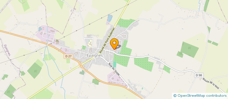 localisation de l'entreprise MONSIEUR THIBAUD HOULETTE  EPAIGNES