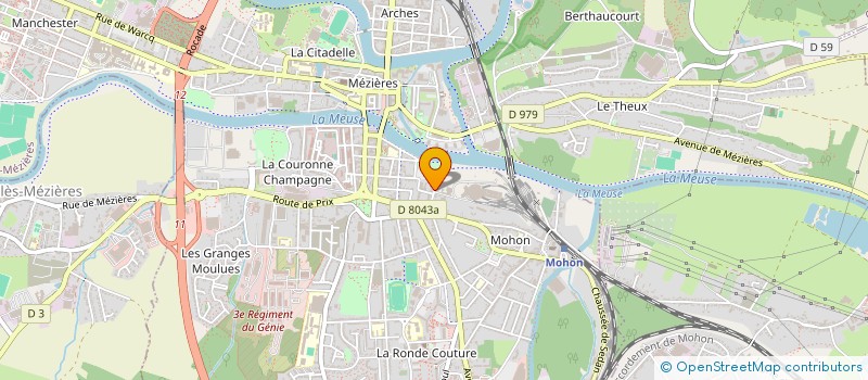 localisation de l'entreprise MONSIEUR THIBAUD HUSSON à CHARLEVILLE-MEZIERES