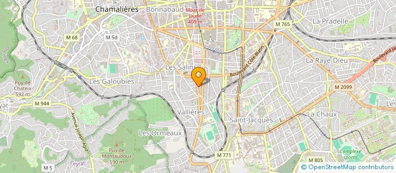 localisation de l'entreprise MONSIEUR THIBAUD LAFOND-FENONJOIE  CLERMONT-FERRAND