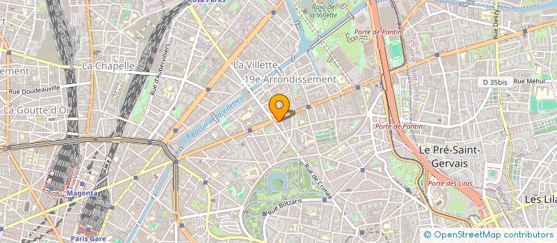 localisation de l'entreprise MONSIEUR THIBAUD LE MOING  PARIS