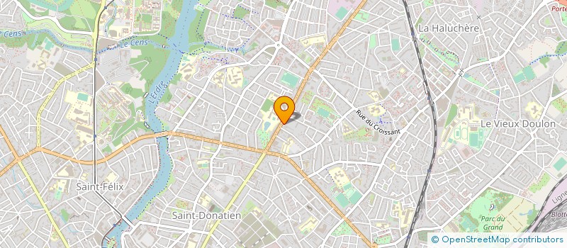 localisation de l'entreprise MONSIEUR THIBAUD LE ROUX à NANTES