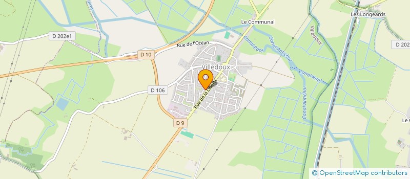 localisation de l'entreprise MONSIEUR THIBAUD LEBRUN  VILLEDOUX