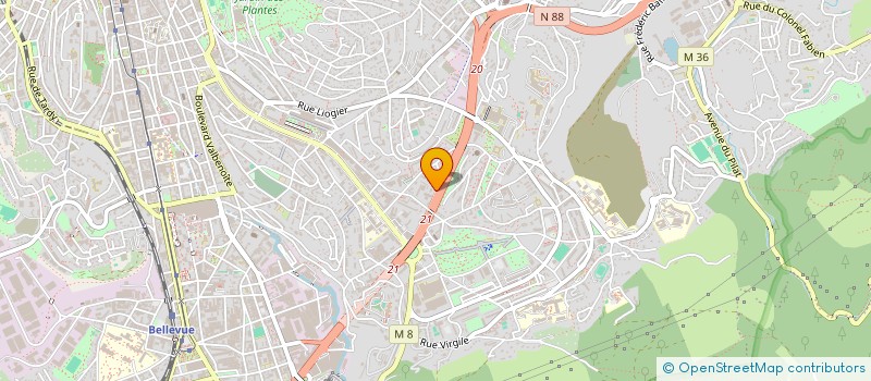 localisation de l'entreprise MONSIEUR THIBAUD LECOINTE  SAINT-ETIENNE