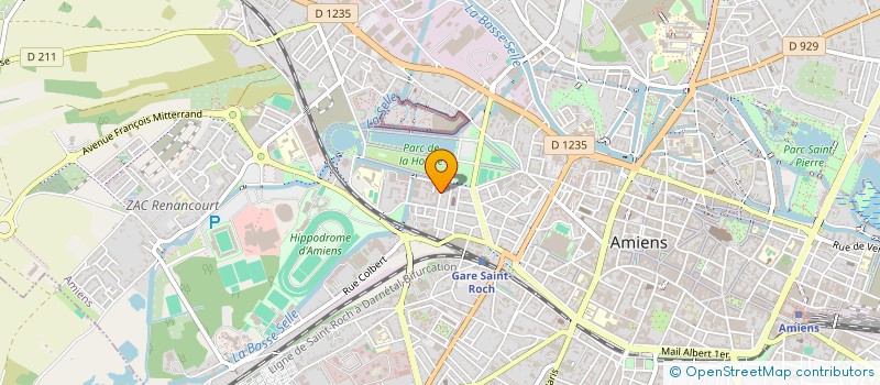 localisation de l'entreprise MONSIEUR THIBAUD LEFEVRE  AMIENS