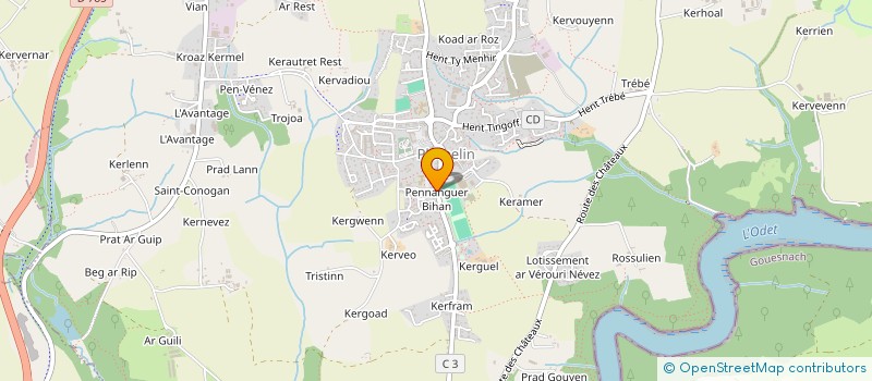 localisation de l'entreprise MONSIEUR THIBAUD LEGAIGNOUX à PLOMELIN