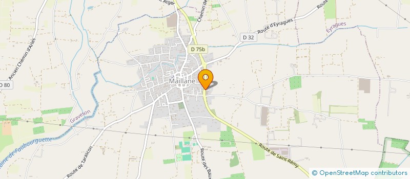 localisation de l'entreprise MONSIEUR THIBAUD LLORCA  CHATEAURENARD