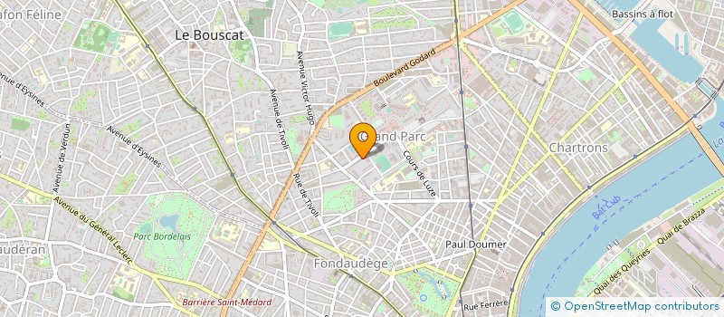 localisation de l'entreprise MONSIEUR THIBAUD MAITRE à BORDEAUX