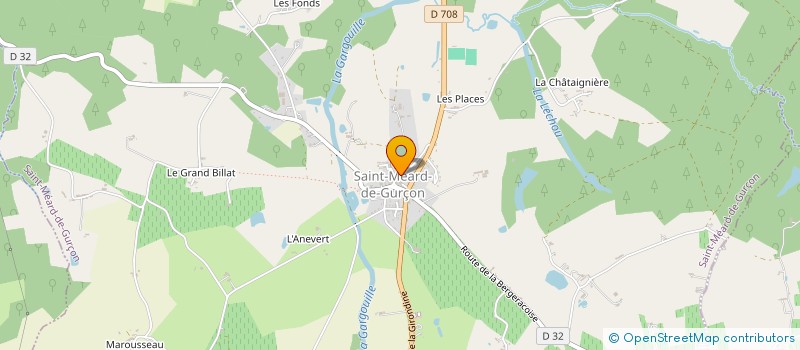 localisation de l'entreprise MONSIEUR THIBAUD MANET  SAINT-MEARD-DE-GURCON