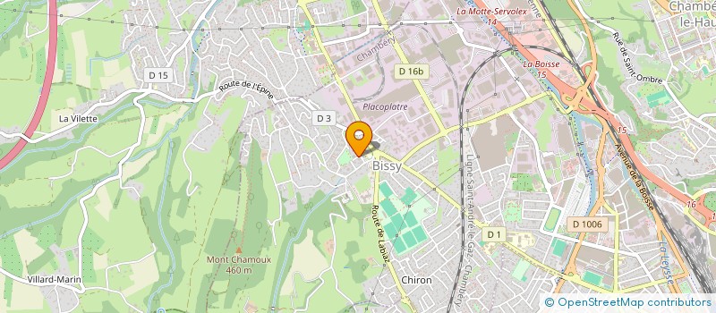 localisation de l'entreprise MONSIEUR THIBAUD MARTINEAU  CHAMBERY