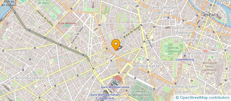 localisation de l'entreprise MONSIEUR THIBAUD MAUNOURY  PARIS