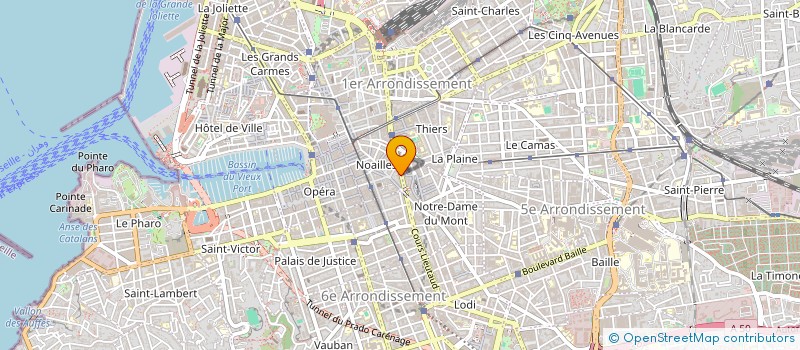 localisation de l'entreprise MONSIEUR THIBAUD MEYRAND à MARSEILLE